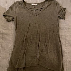 Socialite olive green T-shirt